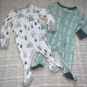 Baby onesie pajamas newborn size